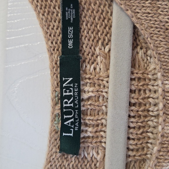 Lauren Ralph Lauren Tannia Boatneck Poncho Sweater - Picture 5 of 7